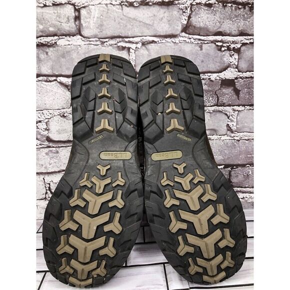 L.L Bean Traverse 507184 Brown Leather Slip On Trail Shoes Men’s Sz 9.5M US/43EU - Picture 6 of 14